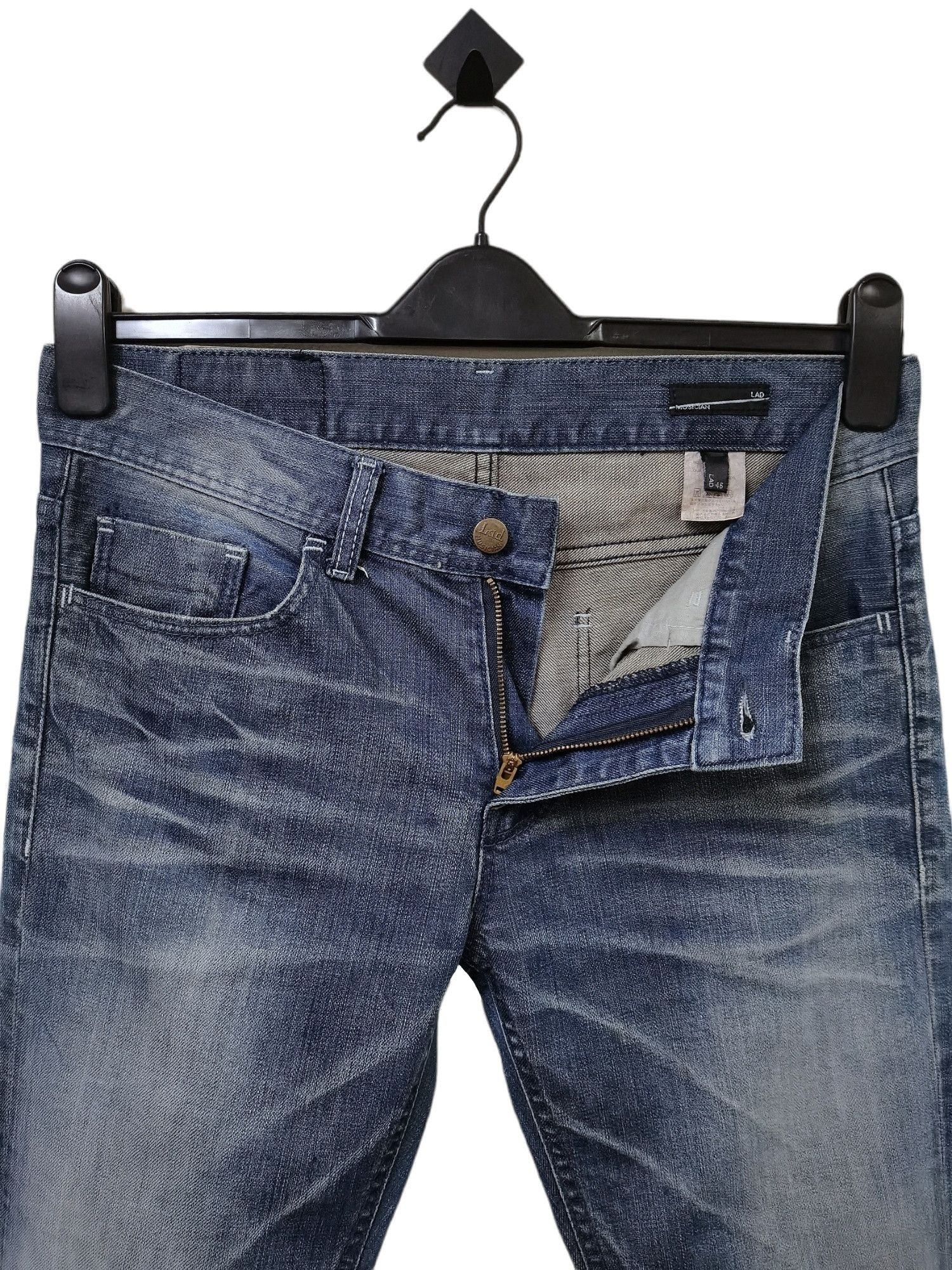 Lad Musician 🔥Lad Musician🔥Made in Japan Punk Rock & Roll Denim Jeans Size US 32 / EU 48 - 21 Thumbnail