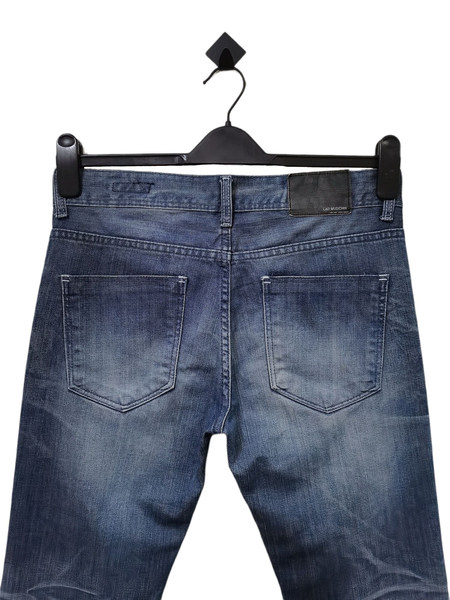 Lad Musician 🔥Lad Musician🔥Made in Japan Punk Rock & Roll Denim Jeans Size US 32 / EU 48 - 2 Thumbnail