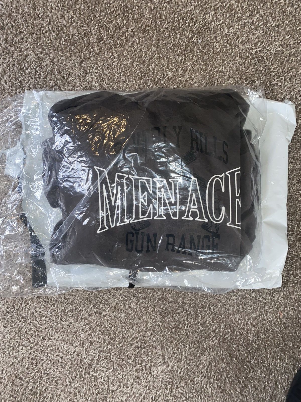 Menace MENACE BEVERLY HILLS GUN RANGE HOODIE (RHINESTONE EDITION) Size US M / EU 48-50 / 2 - 1 Thumbnail