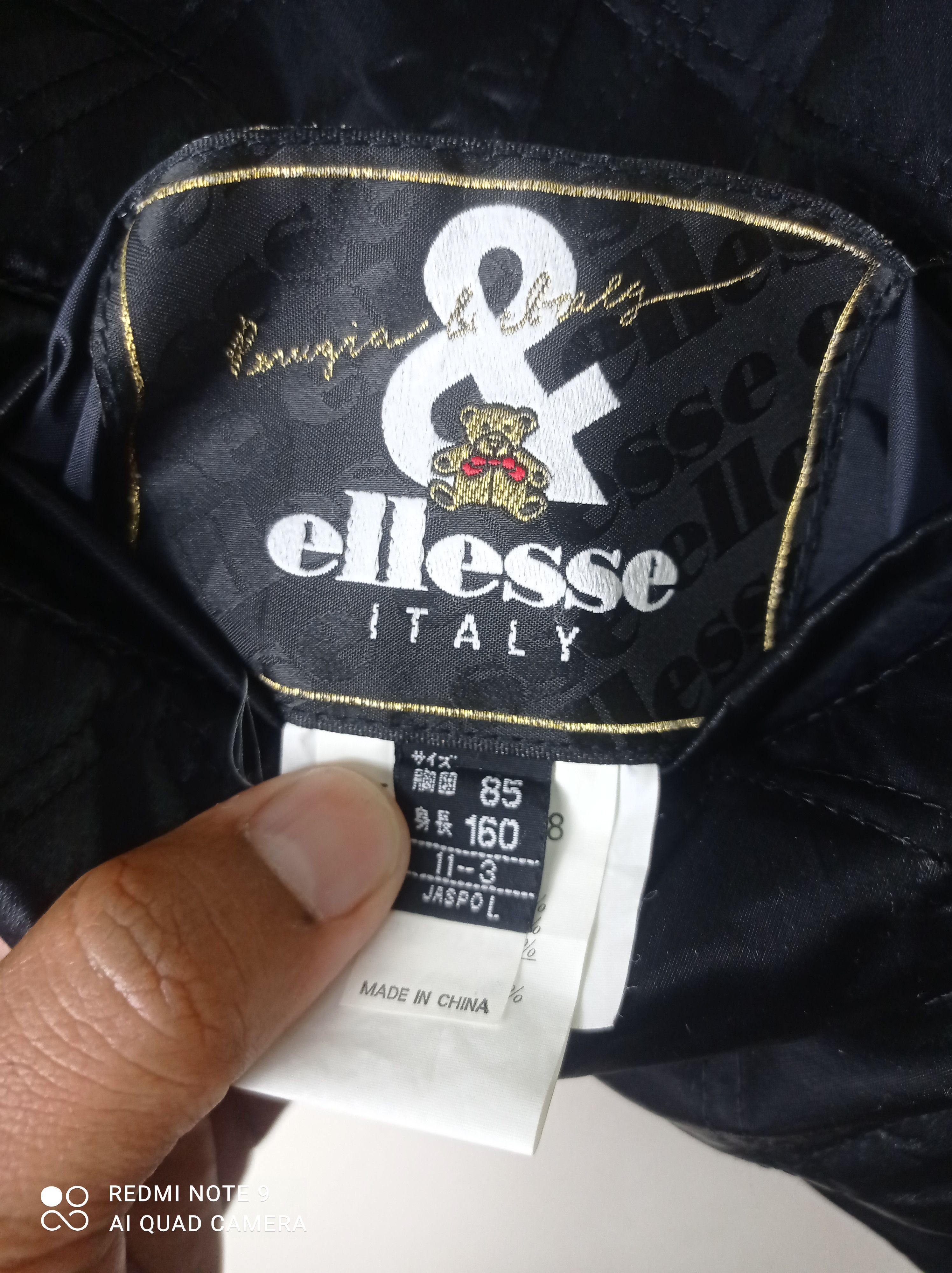 Ellesse Vintage Ellesse Italy Golden Bear Reversible Vest Jacket Size US L / EU 52-54 / 3 - 14 Thumbnail