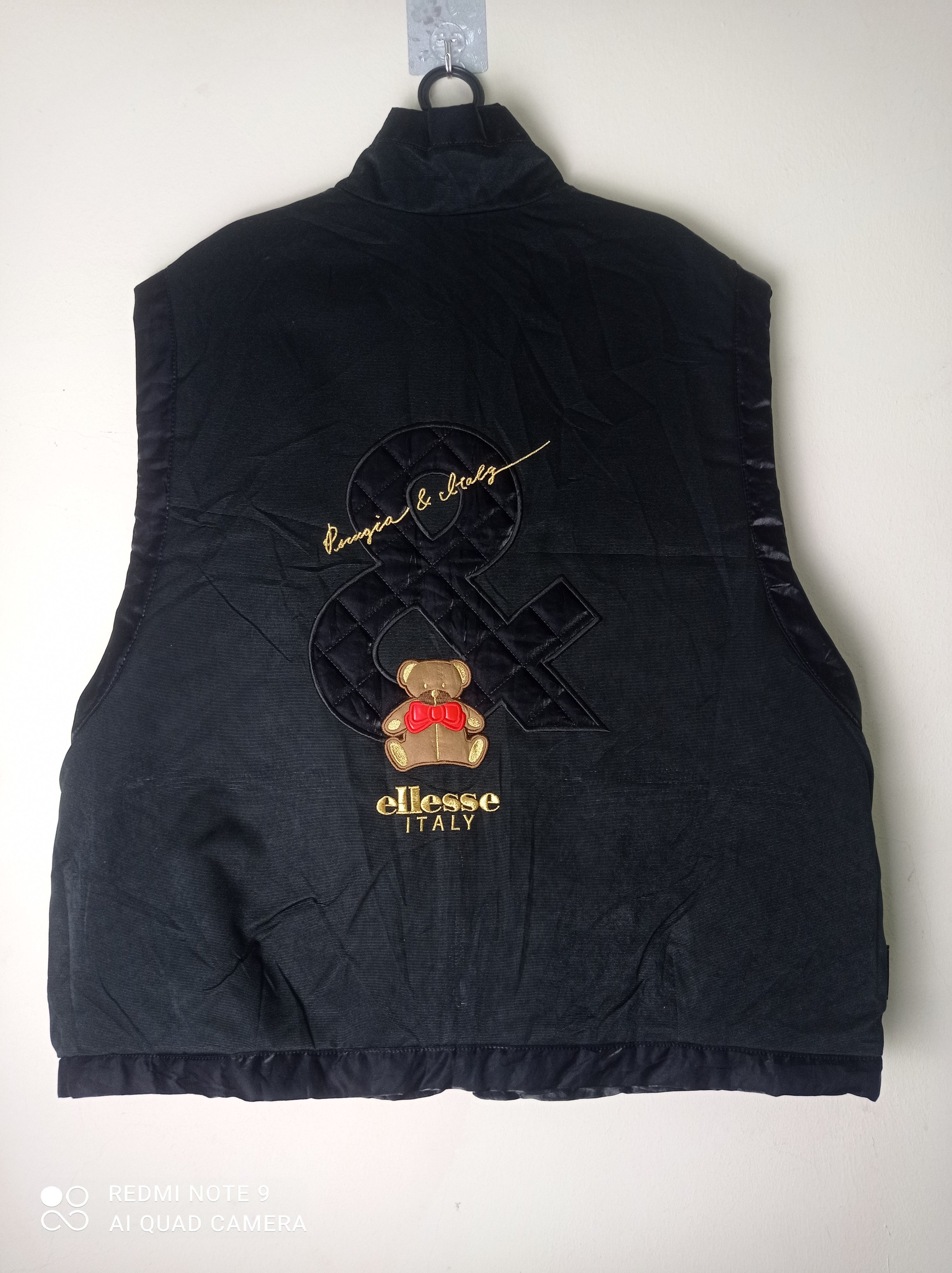 Ellesse Vintage Ellesse Italy Golden Bear Reversible Vest Jacket Size US L / EU 52-54 / 3 - 4 Thumbnail
