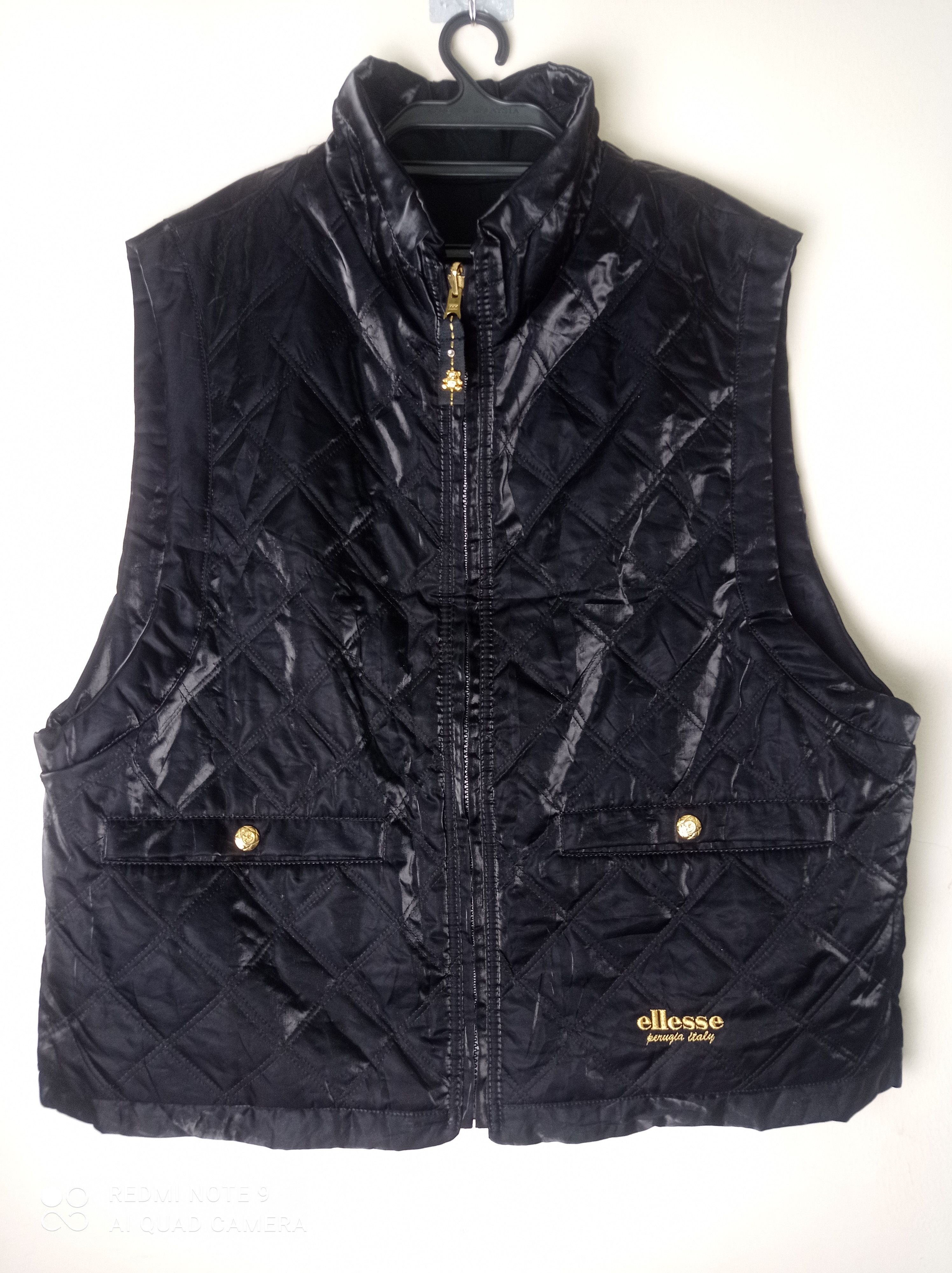 Ellesse Vintage Ellesse Italy Golden Bear Reversible Vest Jacket Size US L / EU 52-54 / 3 - 5 Thumbnail