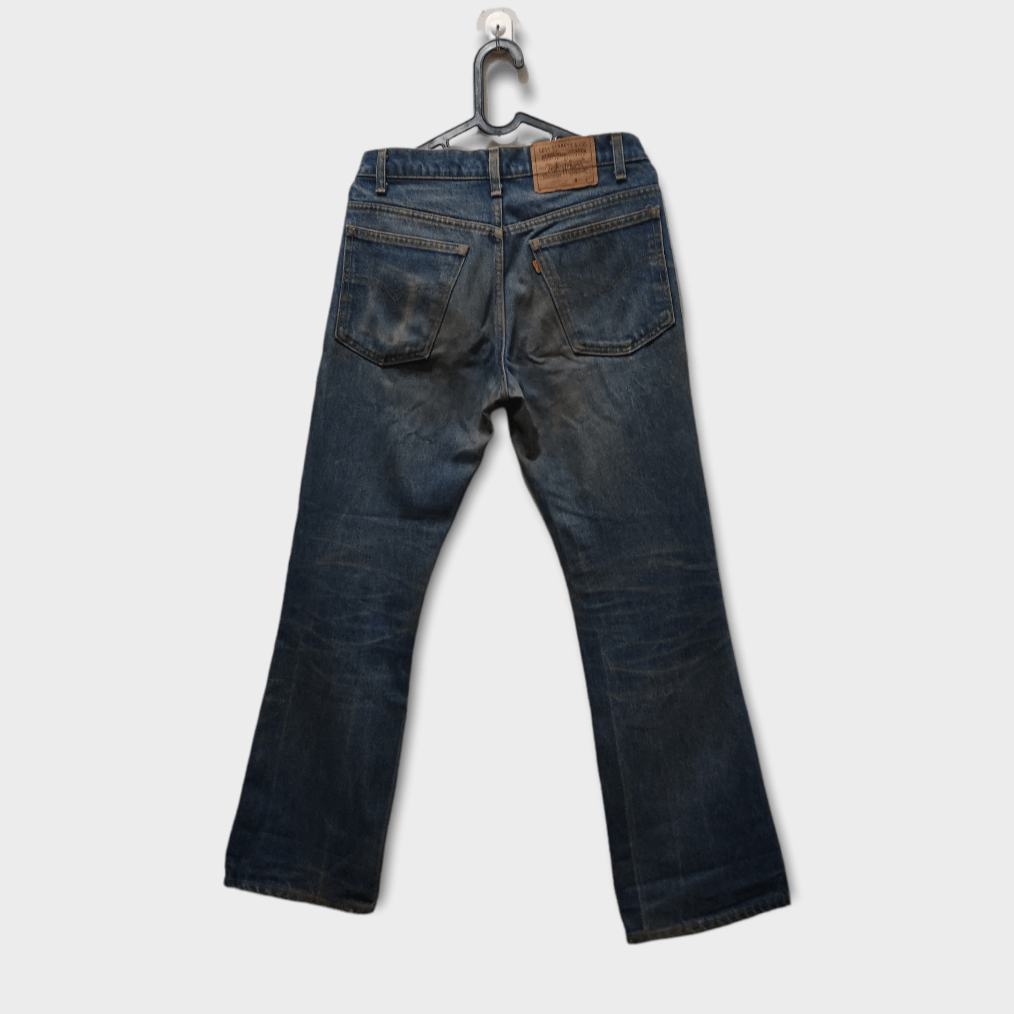 Levi's Vintage Clothing Vintage 80's Orange Tab Levis 20517-0217 Flared Jeans Size US 31 - 1 Thumbnail