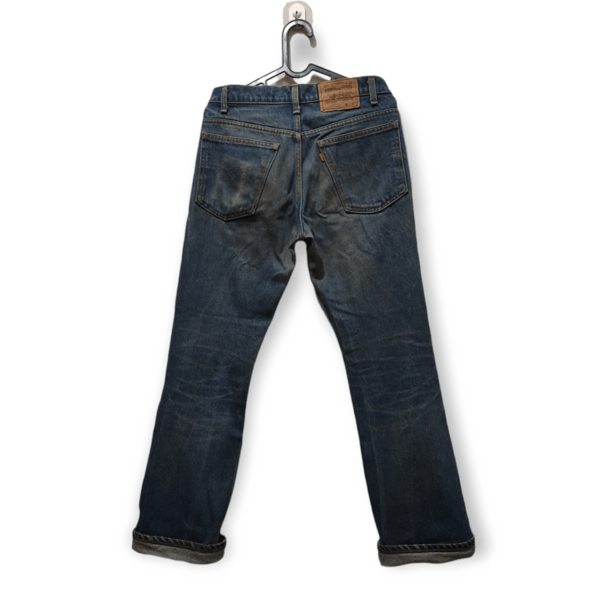 Levi's Vintage Clothing Vintage 80's Orange Tab Levis 20517-0217 Flared Jeans Size US 31 - 2 Thumbnail