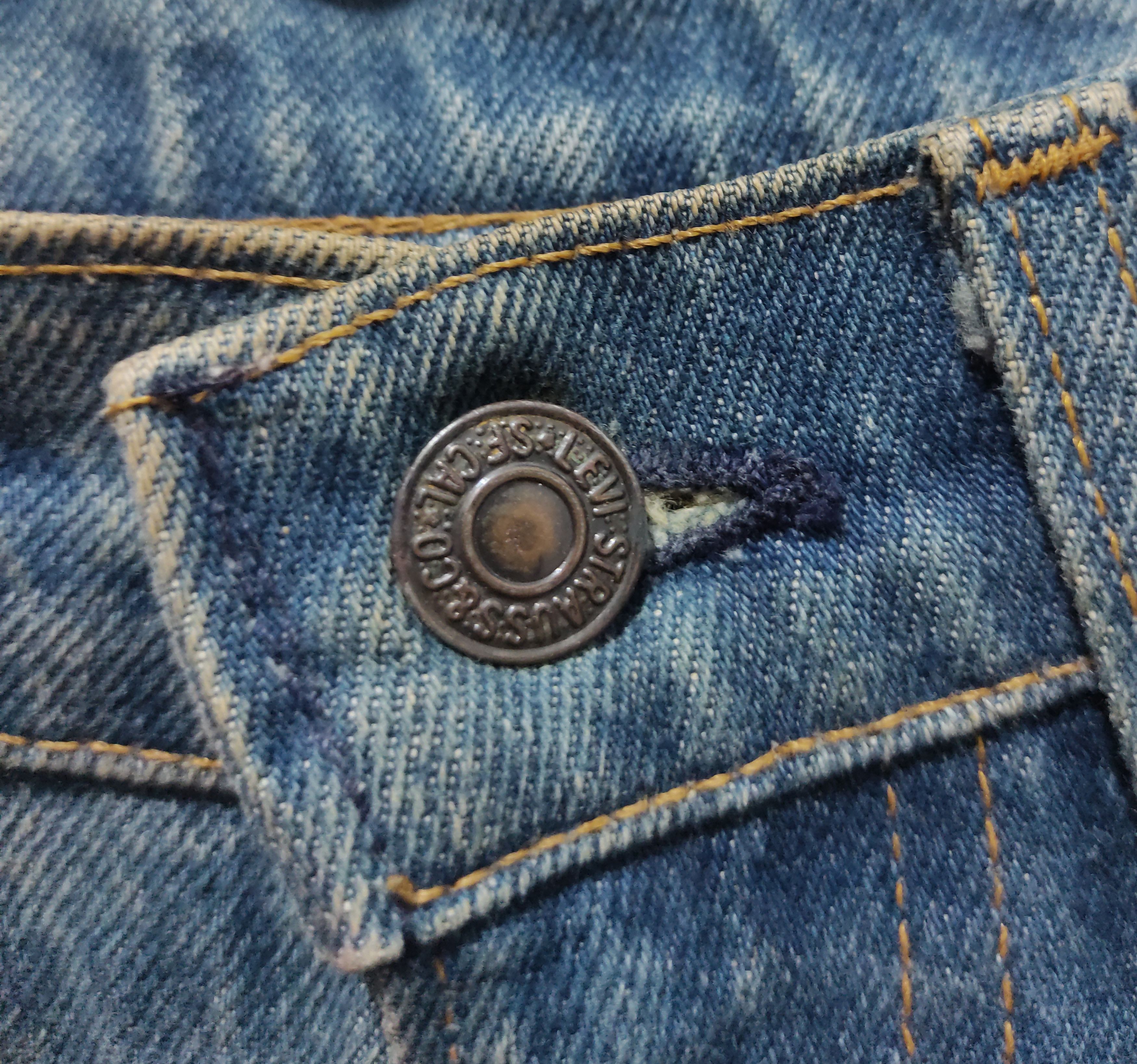 Levi's Vintage Clothing Vintage 80's Orange Tab Levis 20517-0217 Flared Jeans Size US 31 - 18 Thumbnail