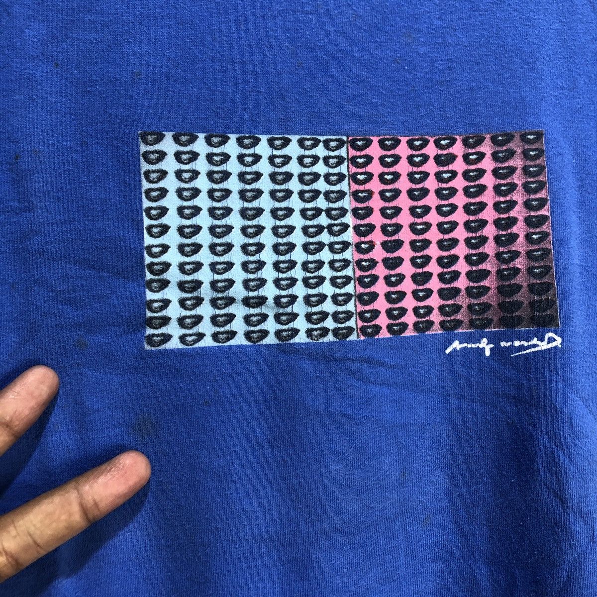 Andy Warhol × Vintage Vintage Andy Warhol Art T-Shirt Size US M / EU 48-50 / 2 - 2 Thumbnail