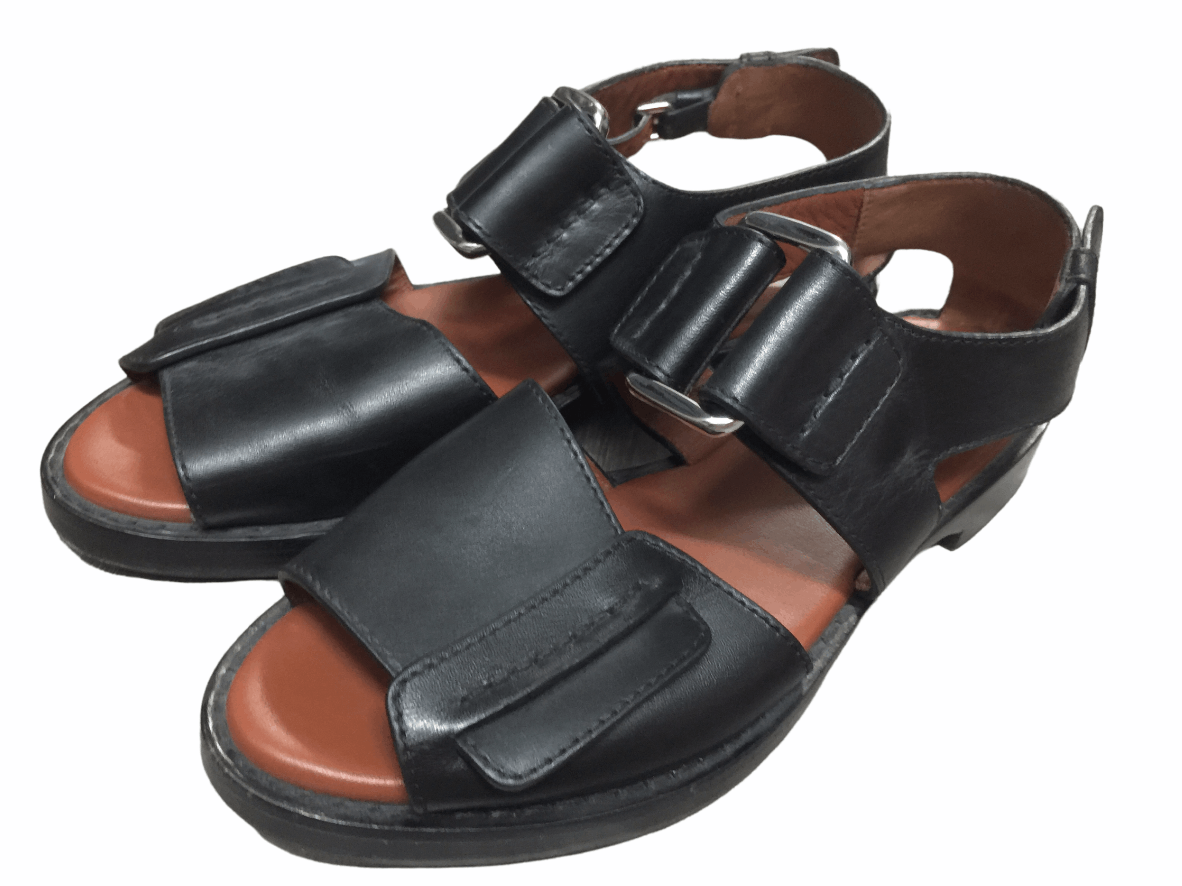 Phillip Lim Addis Flat Sandals Black