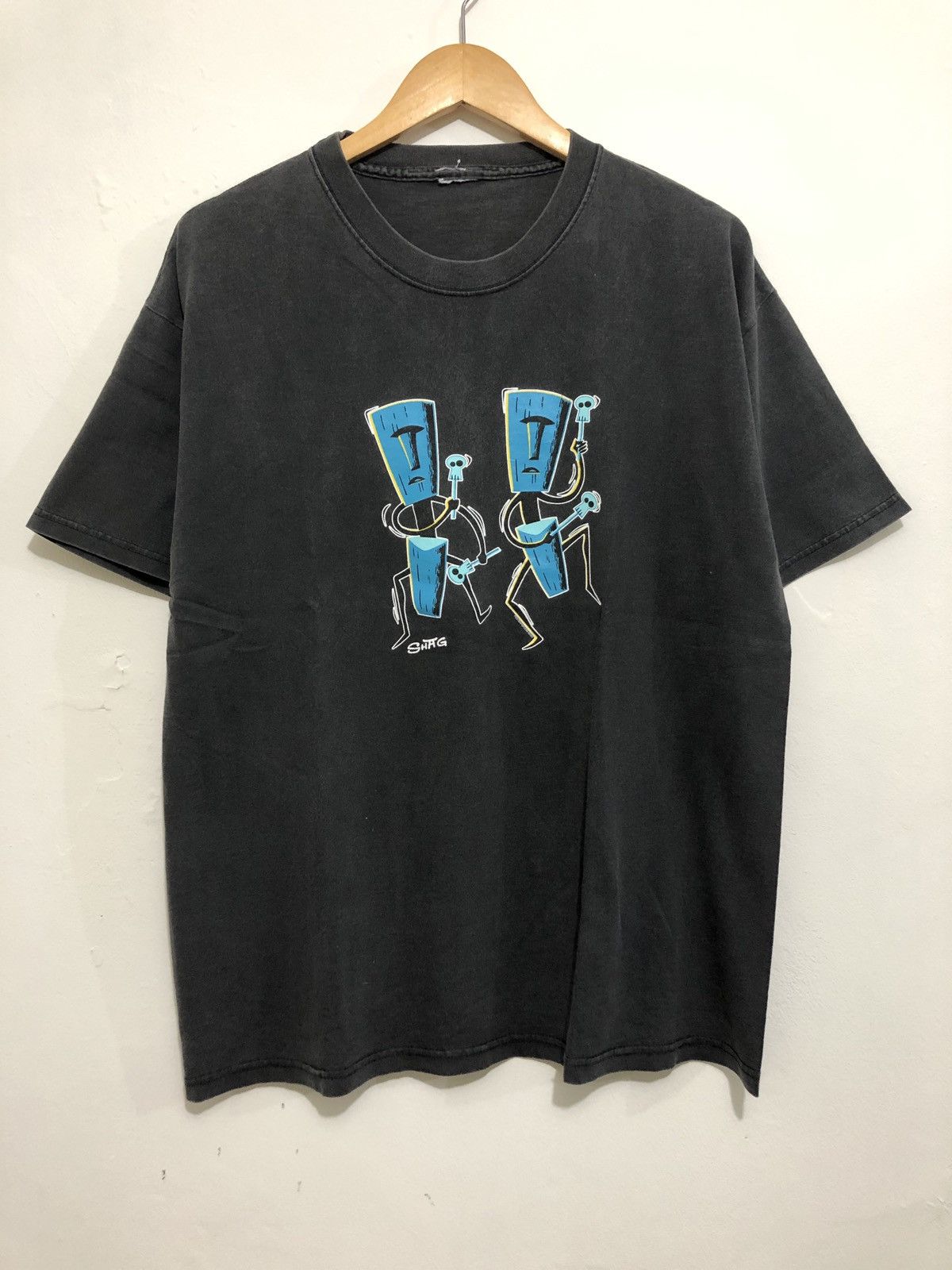 Vintage Vintage Poster Pop Shag 2001 T-Shirt Size US L / EU 52-54 / 3 - 1 Thumbnail