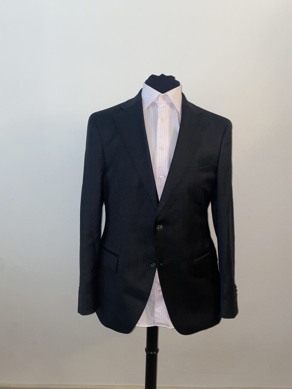 Lubiam Dark gray suit Size 40R - 2 Thumbnail