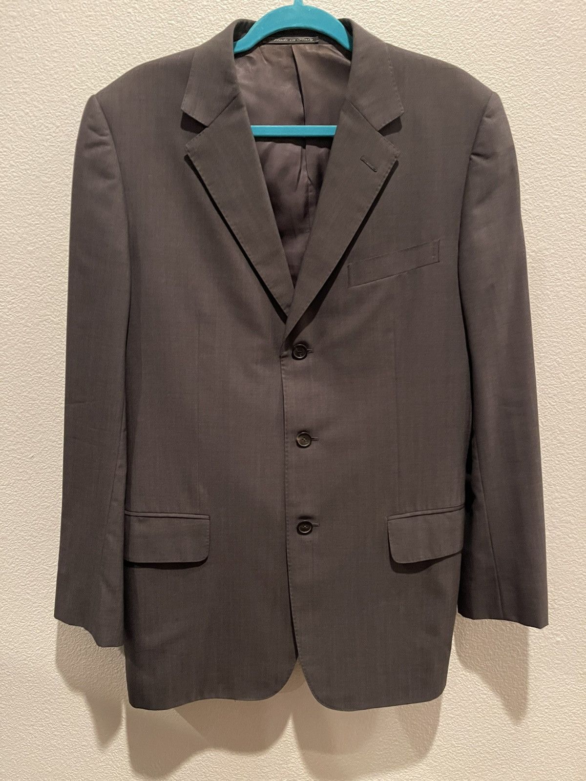 Gucci × Vintage Gucci wool mens suit blazer Size 40R - 1 Thumbnail