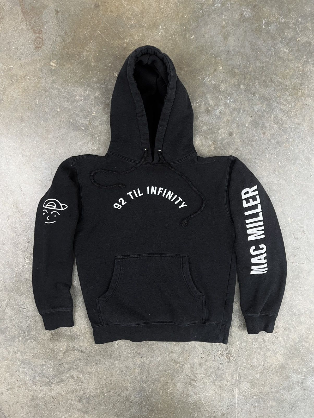 Mac Miller Mac Miller 92 to Infinity Black Hoodie Sz. XS ❄️ Swimming Size US XS / EU 42 / 0 - 1 Thumbnail