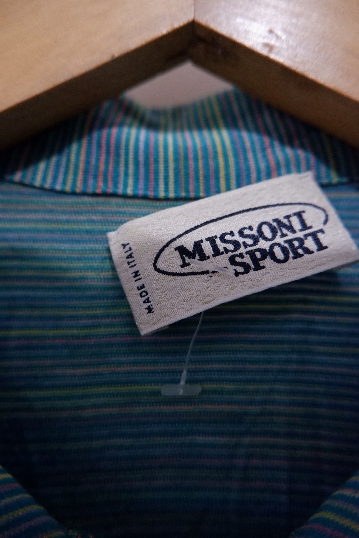 Missoni Vintage Missoni Sport Button Shirt Knitted Size US S / EU 44-46 / 1 - 9 Thumbnail