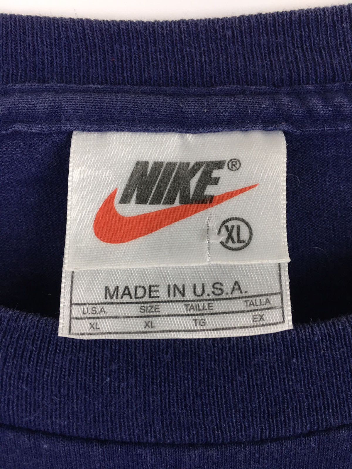 Nike Vintage 90's Made in USA Embroidered Swoosh Muscle Tank