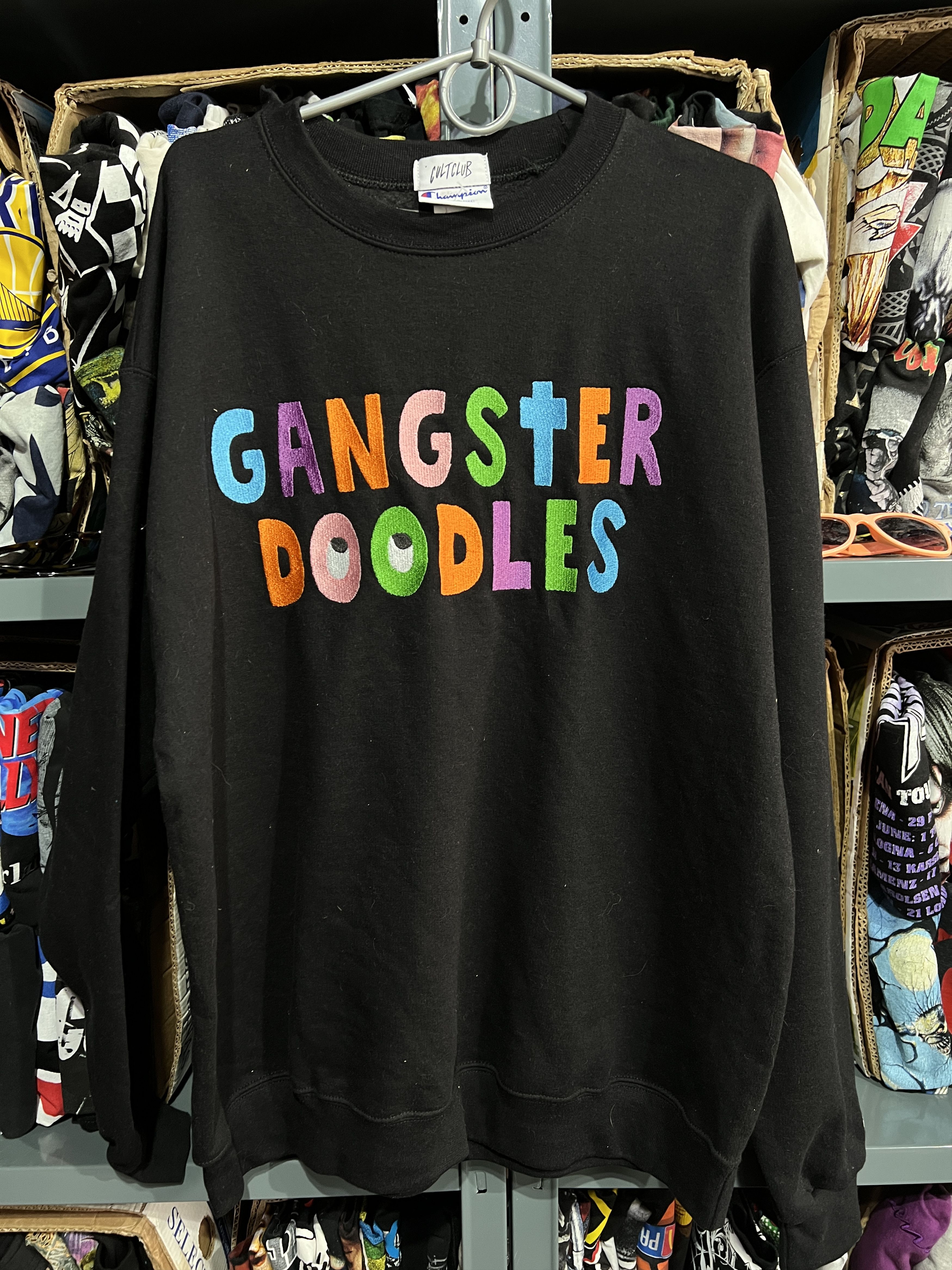 GANGSTER DOODLES Champion Sweatshirt