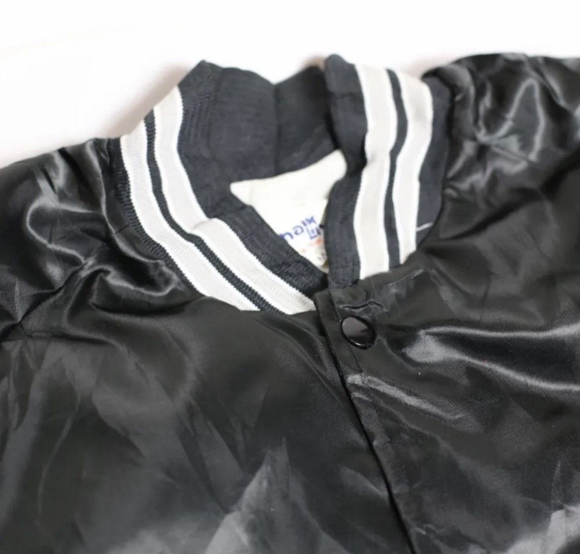 Vintage Black Varisty jacket Size US M / EU 48-50 / 2 - 2 Preview