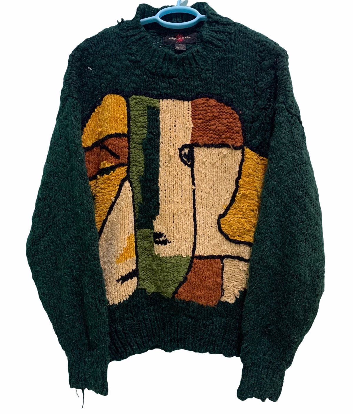 Paloma Picasso Vintage Art Picasso Knitwear Sweatshirt Size US L / EU 52-54 / 3 - 1 Thumbnail