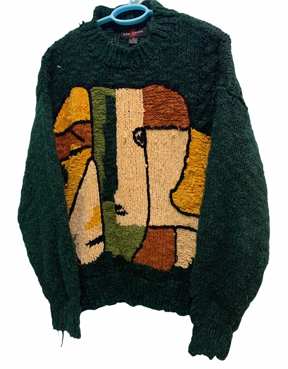 Paloma Picasso Vintage Art Picasso Knitwear Sweatshirt Size US L / EU 52-54 / 3 - 10 Thumbnail