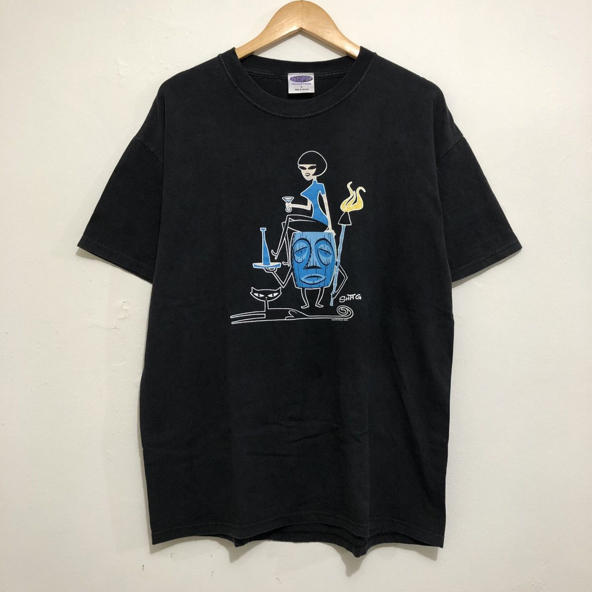 Vintage Vintage Poster Pop Shag 2001 T-Shirt Size US L / EU 52-54 / 3 - 1 Thumbnail