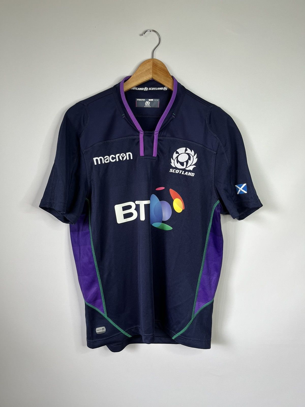 Jersey Scotland National Team Rugby Jersey Shirt Macron Size S Size US S / EU 44-46 / 1 - 1 Preview