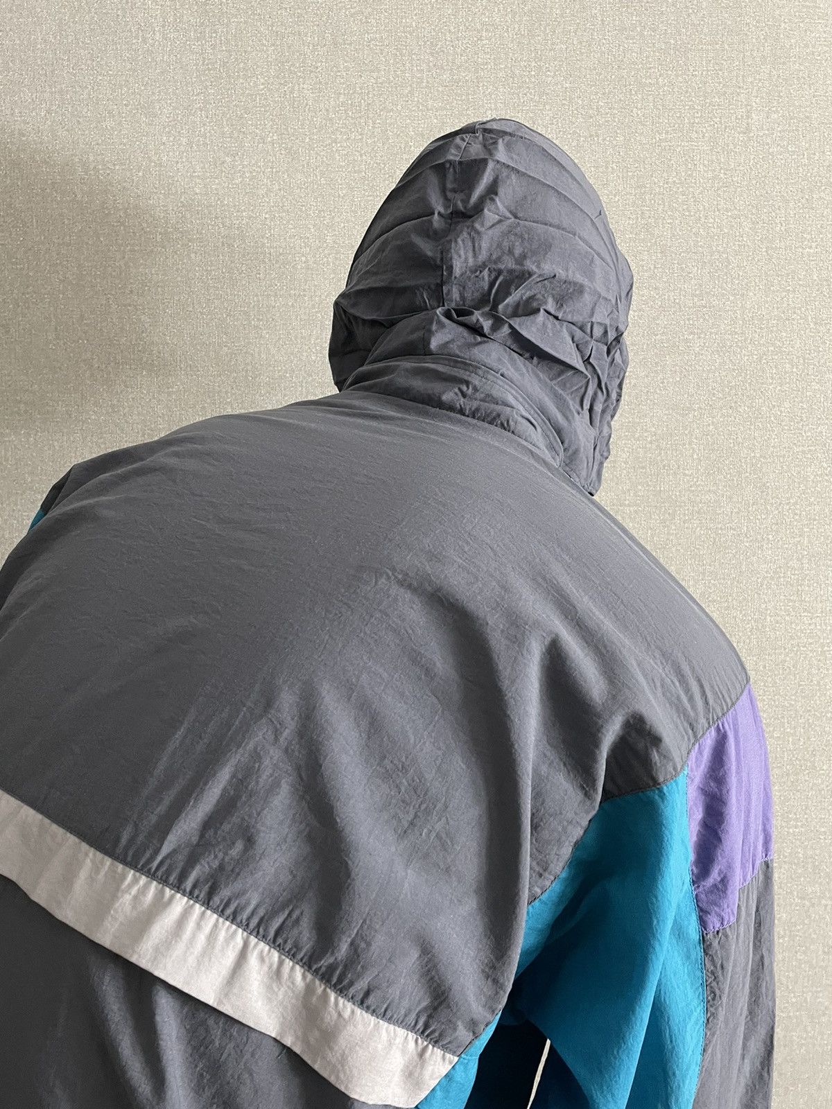 Nike × Vintage Nike Vintage 1/4 zip pullover jacket, retro windbreaker Size US XL / EU 56 / 4 - 7 Thumbnail