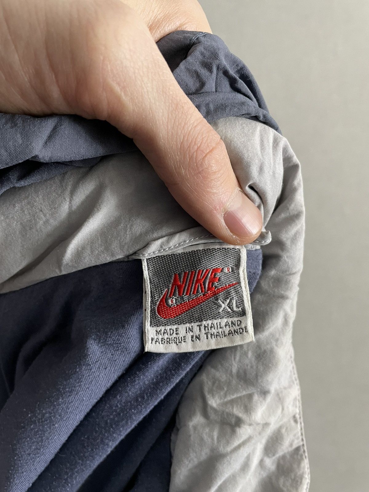 Nike × Vintage Nike Vintage 1/4 zip pullover jacket, retro windbreaker Size US XL / EU 56 / 4 - 9 Thumbnail