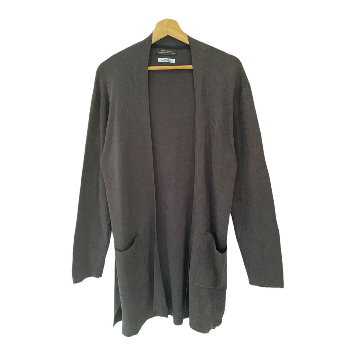 Japanese Brand AVANT GARDE‼️NANO UNIVERSE KIMONO CARDIGAN CLOAKS STYLE Size US M / EU 48-50 / 2 - 3 Thumbnail