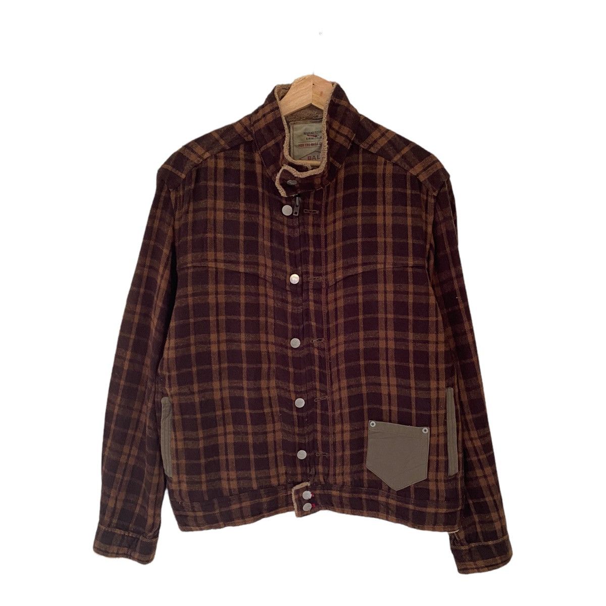 If Six Was Nine Vintage Ball Est1974 Rimini Italia ball Jacket Fleece Collar Size US M / EU 48-50 / 2 - 3 Thumbnail