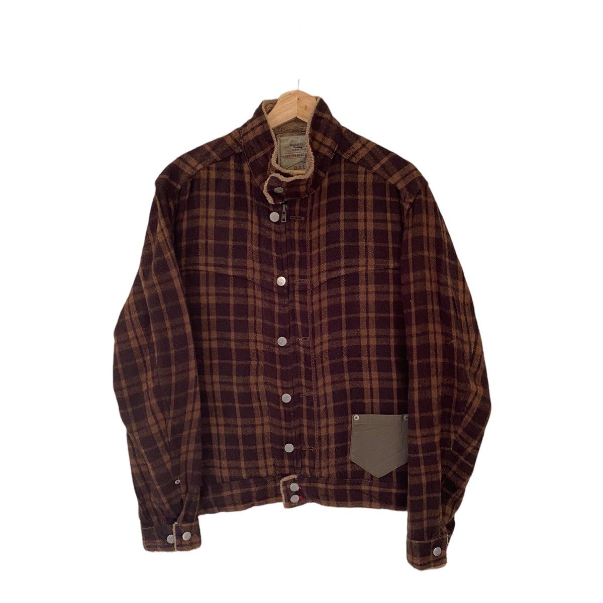 If Six Was Nine Vintage Ball Est1974 Rimini Italia ball Jacket Fleece Collar Size US M / EU 48-50 / 2 - 1 Thumbnail