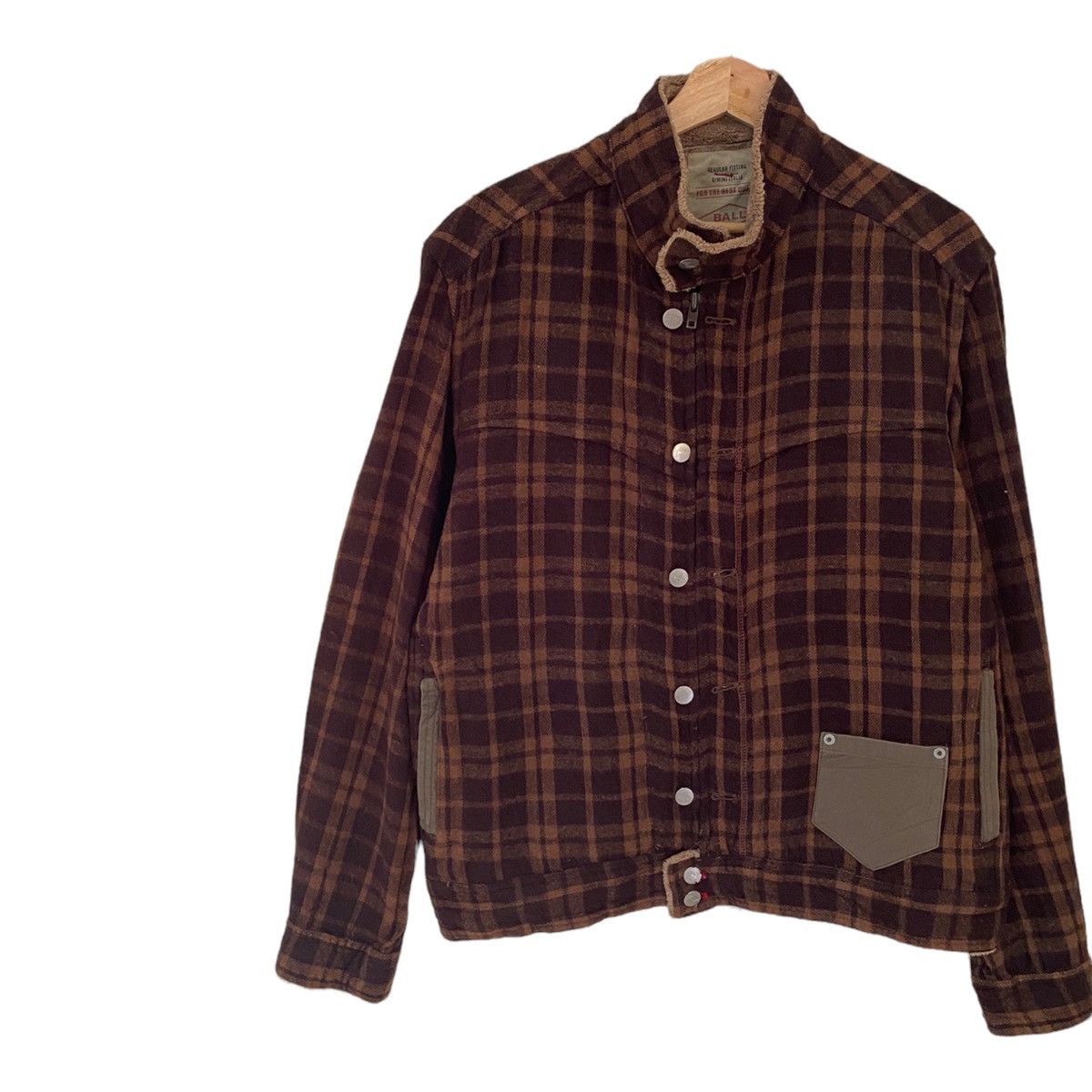 If Six Was Nine Vintage Ball Est1974 Rimini Italia ball Jacket Fleece Collar Size US M / EU 48-50 / 2 - 6 Thumbnail