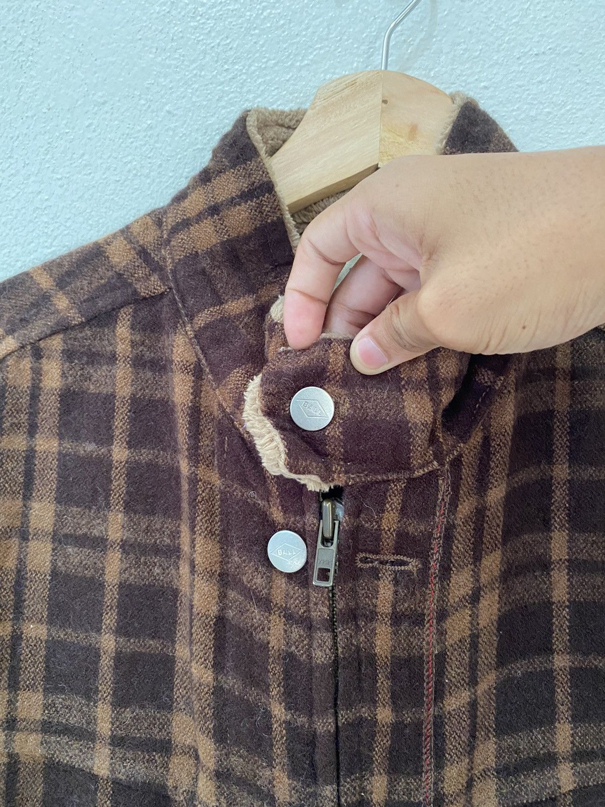 If Six Was Nine Vintage Ball Est1974 Rimini Italia ball Jacket Fleece Collar Size US M / EU 48-50 / 2 - 7 Thumbnail