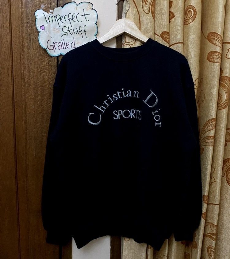 Dior 🔥FINAL DROP🔥Vintage Christian Dior Sports Sweatshirt Grailed