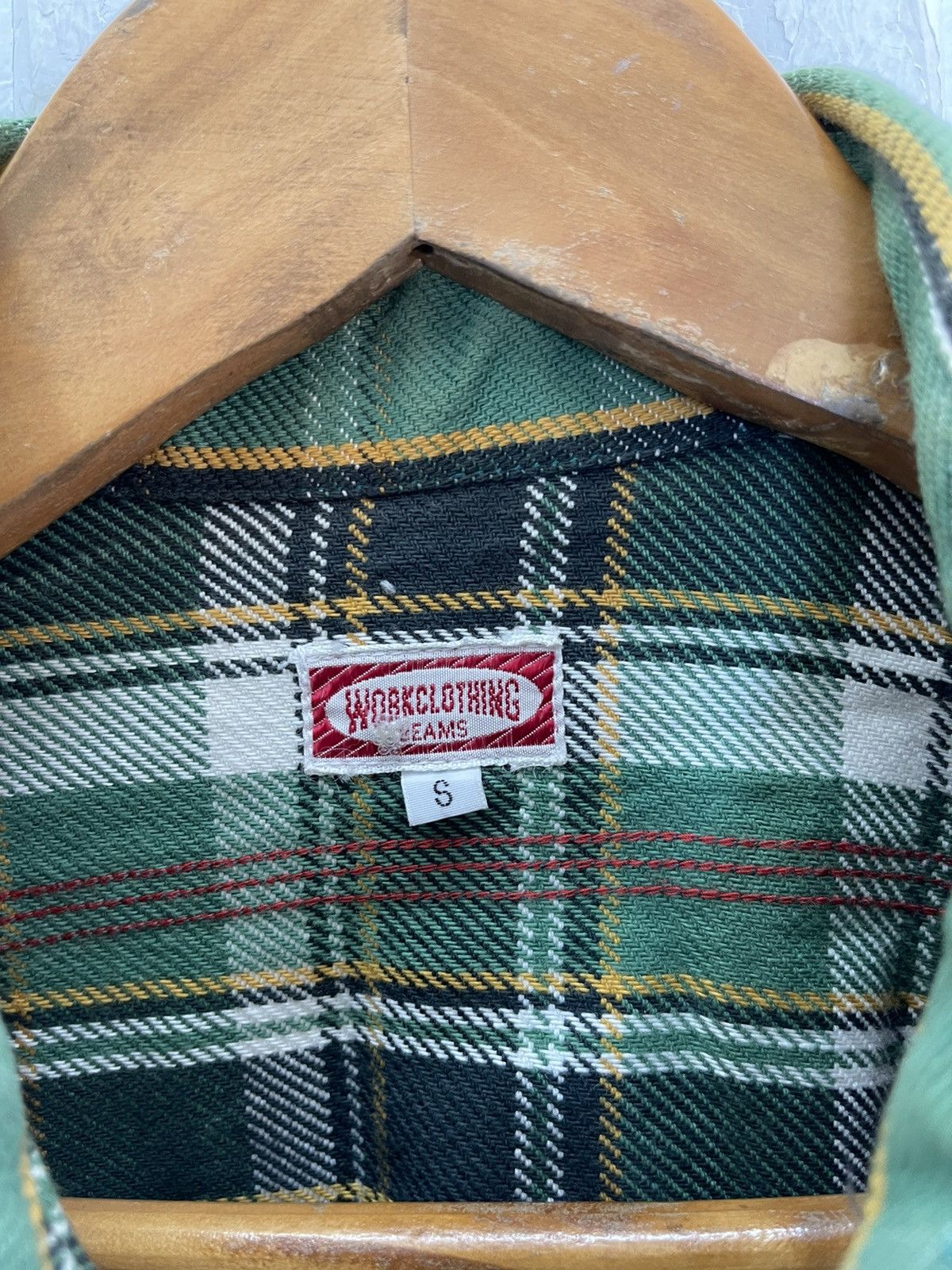 Beams Plus × Japanese Brand × Vintage VINTAGE BEAMS WORK CLOTHING SHIRT FLANNEL Size US S / EU 44-46 / 1 - 5 Thumbnail