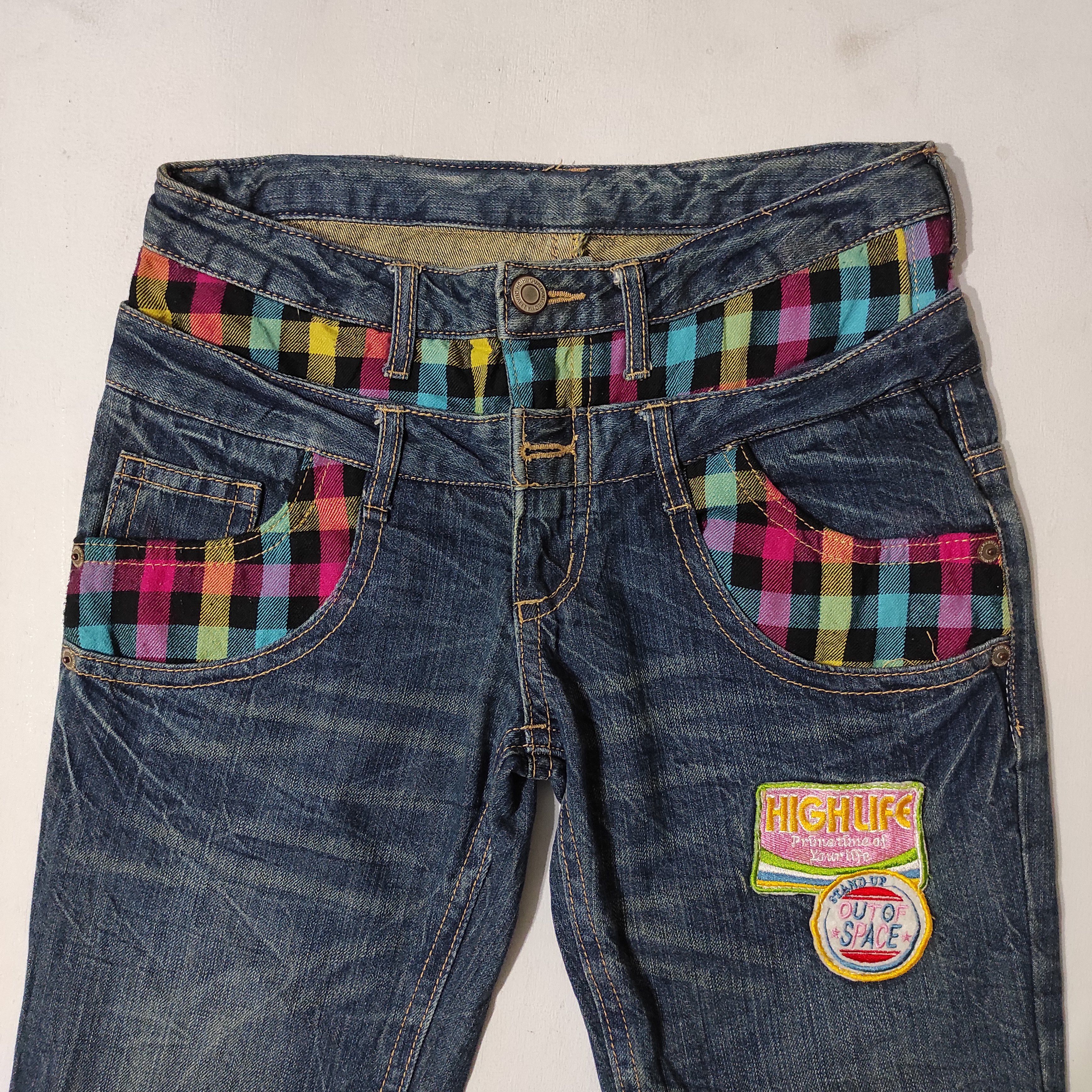 Hysteric Glamour Double Waist Denim Jeans pants Size US 30 / EU 46 - 3 Thumbnail