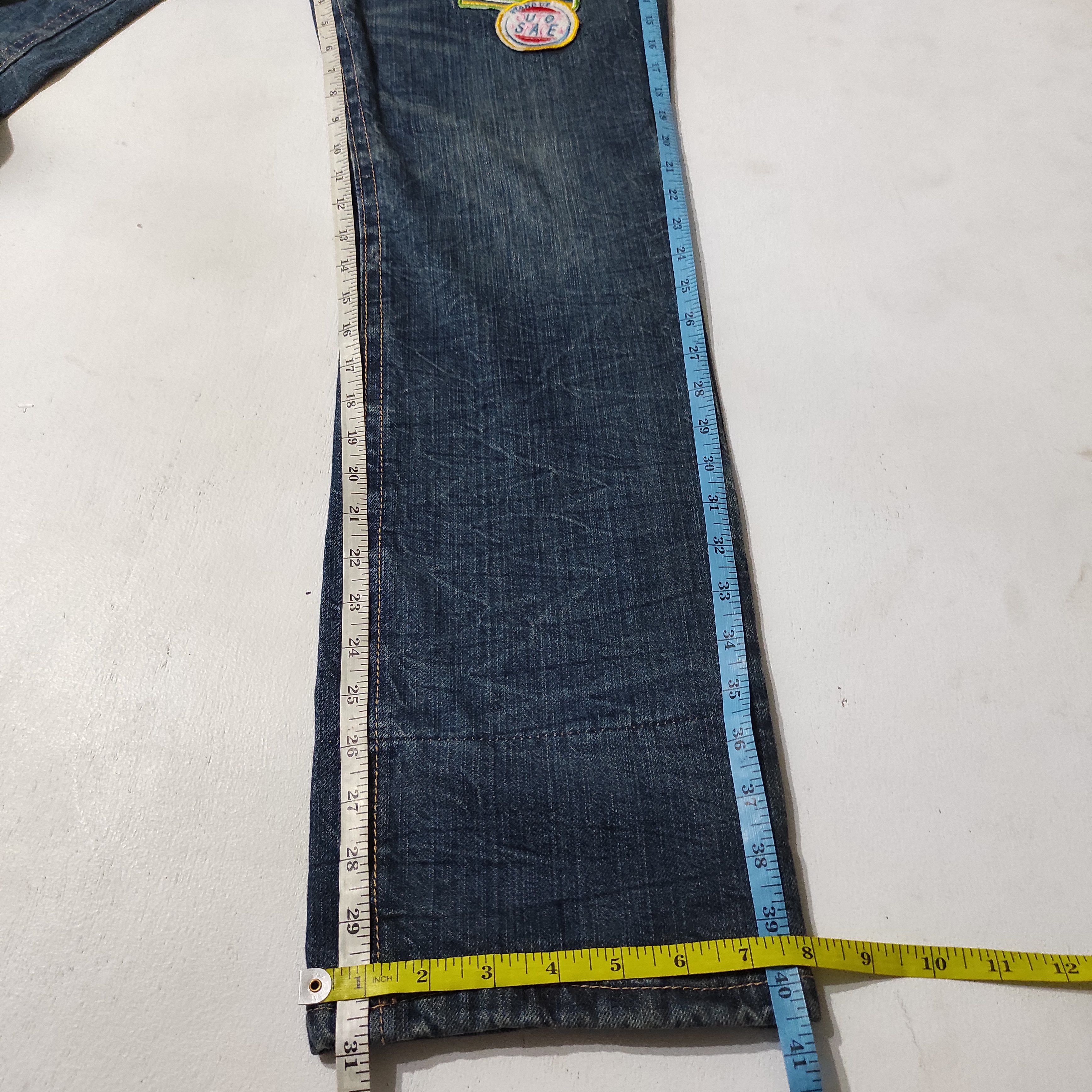 Hysteric Glamour Double Waist Denim Jeans pants Size US 30 / EU 46 - 17 Thumbnail