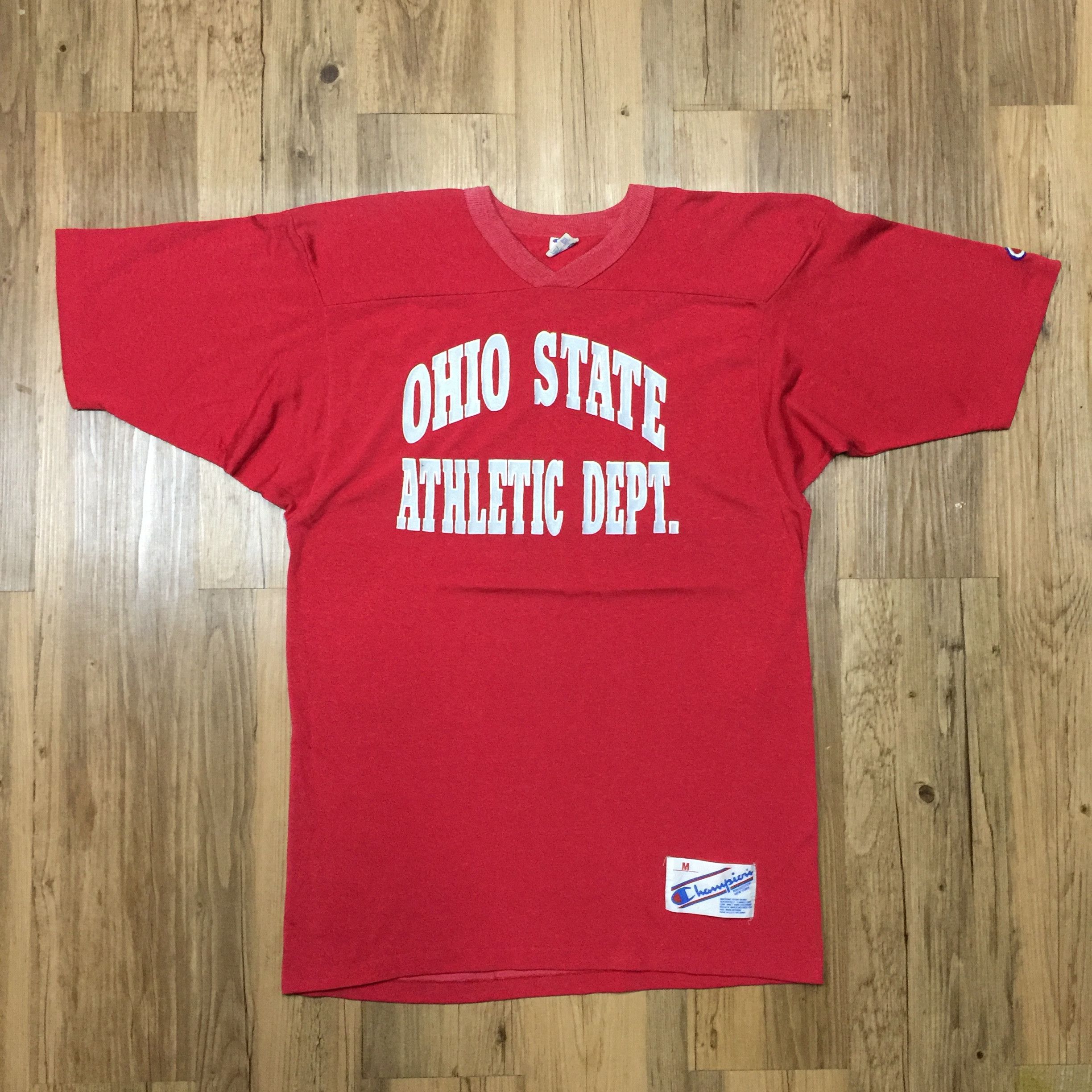 Vintage Champion Football Jersey Ohio State Buckeyes