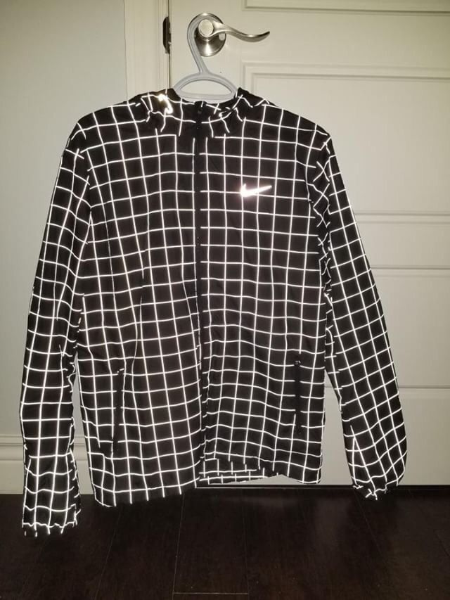 Nike checkered jacket clearance
