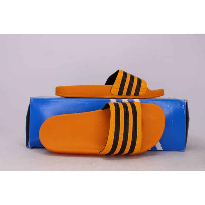 Adidas Adilette Orange/Black CQ3099 Size US 5 / EU 37 - 2 Preview