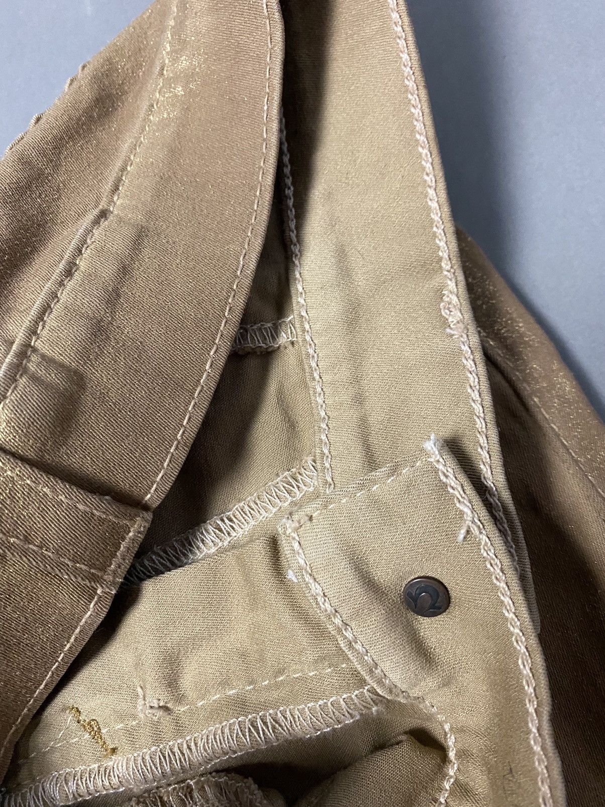Other True Religion vintage gold jeans Y2K denim pants Size US 27 - 7 Thumbnail