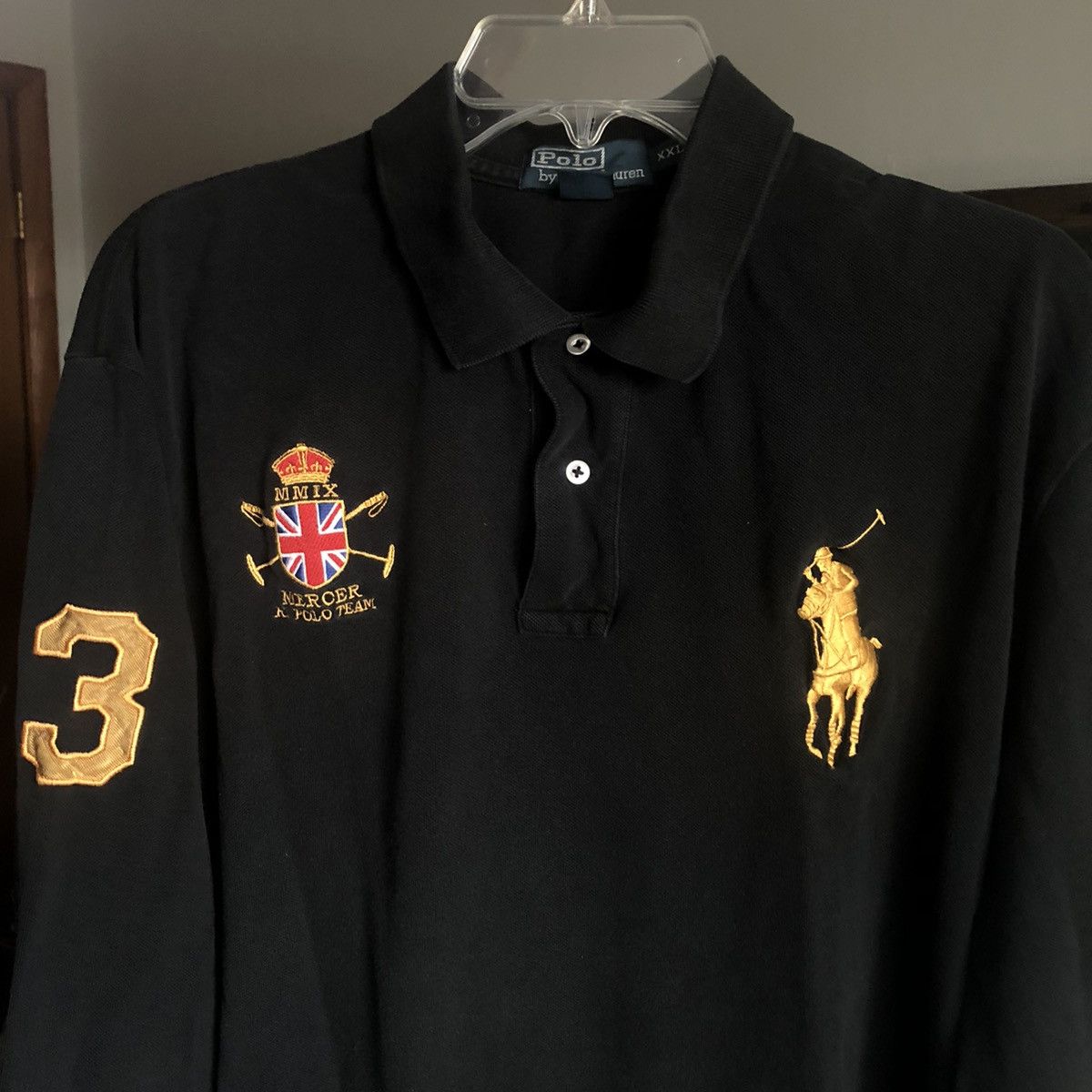 Polo Ralph Lauren Vintage 1990s Polo Ralph Lauren Mercer RL Team Rugby ...