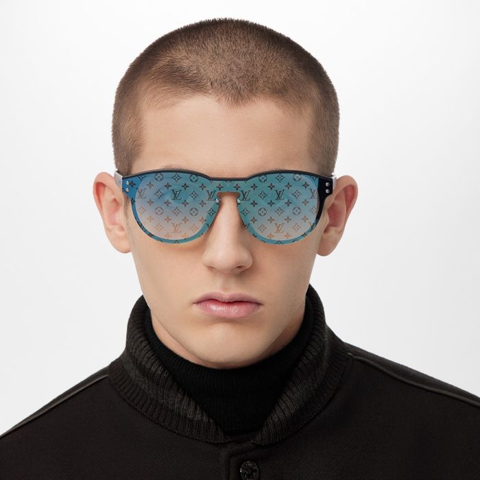 Louis Vuitton Waimea Navy Blue Sunglasses  Blue sunglasses, Louis vuitton  sunglasses, Louis vuitton accessories