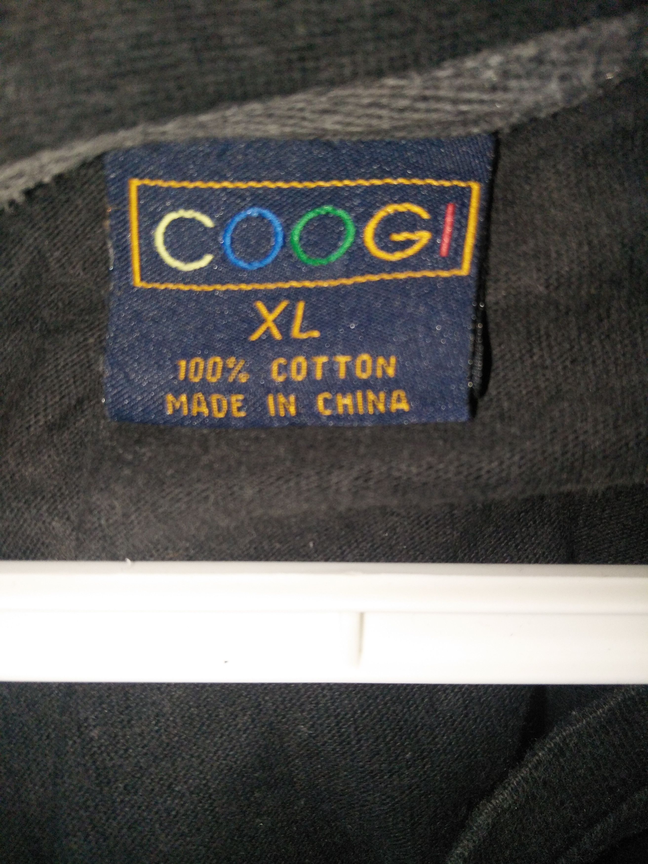 Coogi Coogi rare spell out embroidery black tee Size US XL / EU 56 / 4 - 4 Thumbnail
