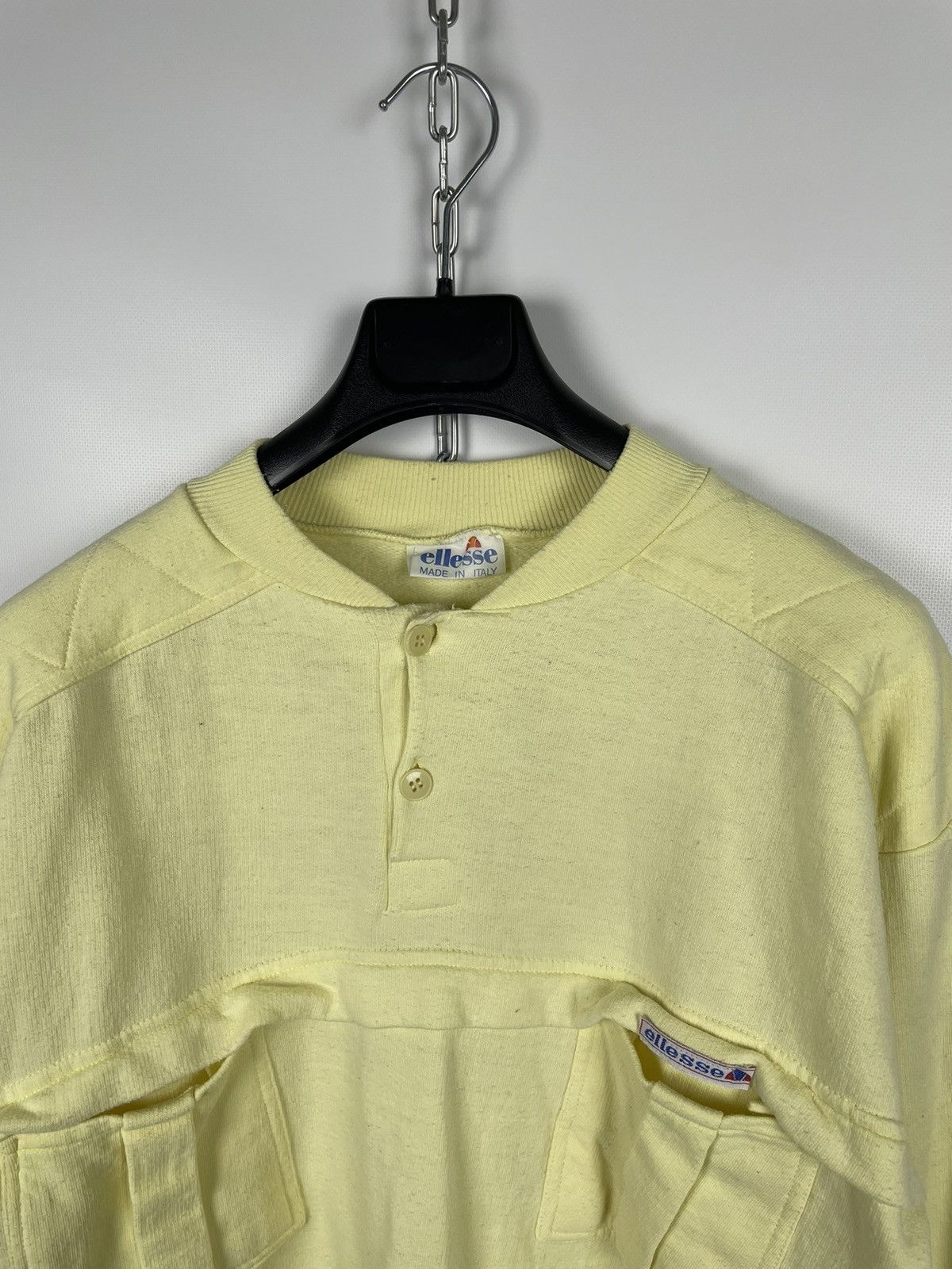Ellesse × Vintage Vintage 80s Ellesse Sweatshirt Size US M / EU 48-50 / 2 - 3 Thumbnail