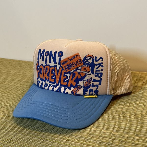 Kapital Kapital 'Mini Skirts Forever' Trucker Hat | Grailed