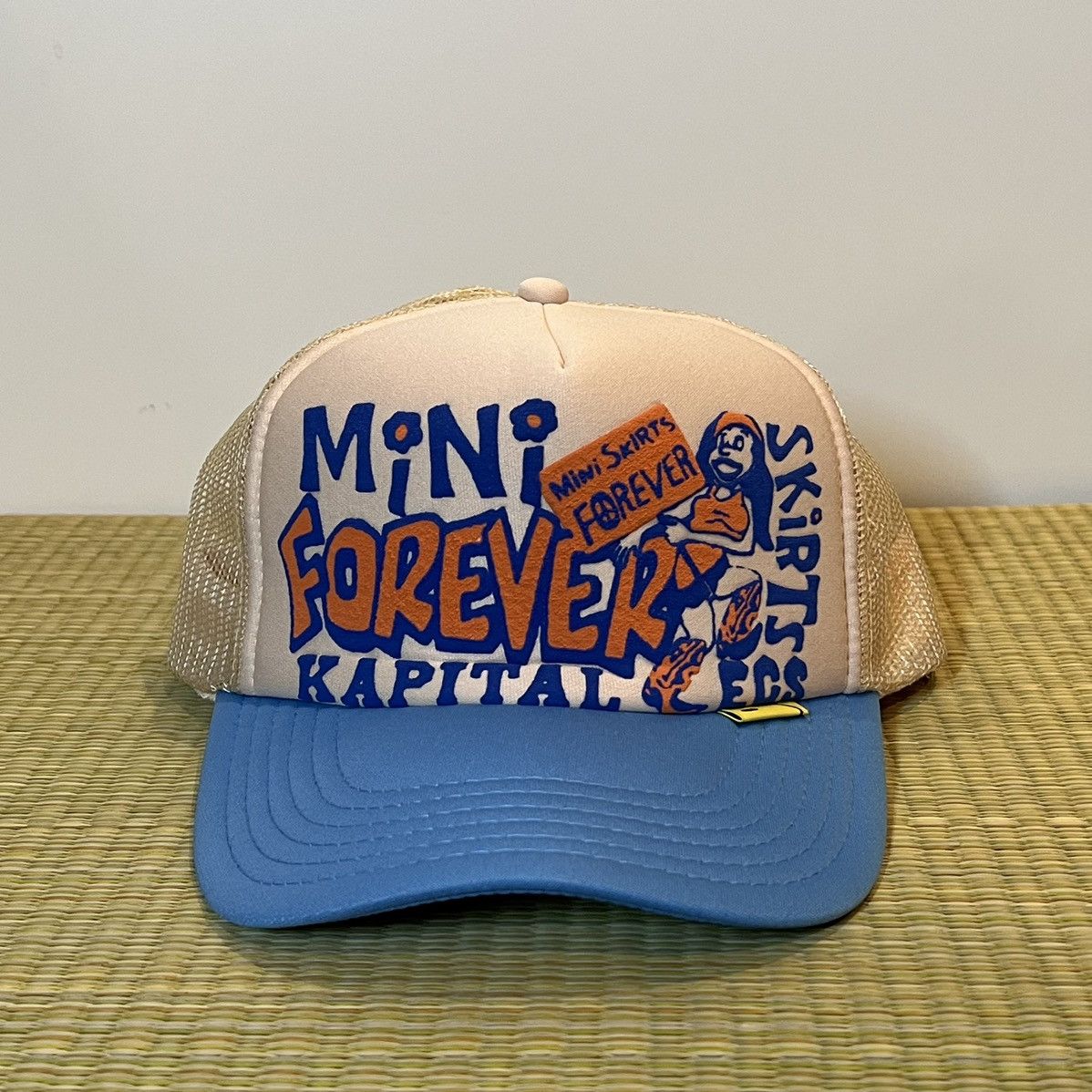 Kapital Kapital 'Mini Skirts Forever' Trucker Hat | Grailed