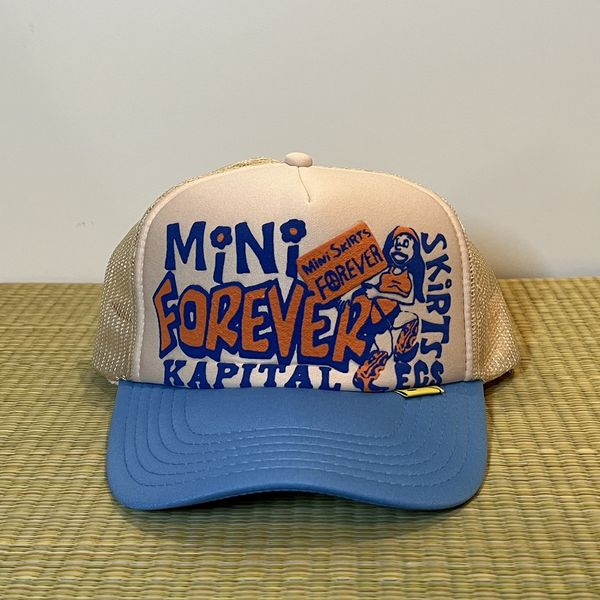 Kapital Kapital 'Mini Skirts Forever' Trucker Hat | Grailed