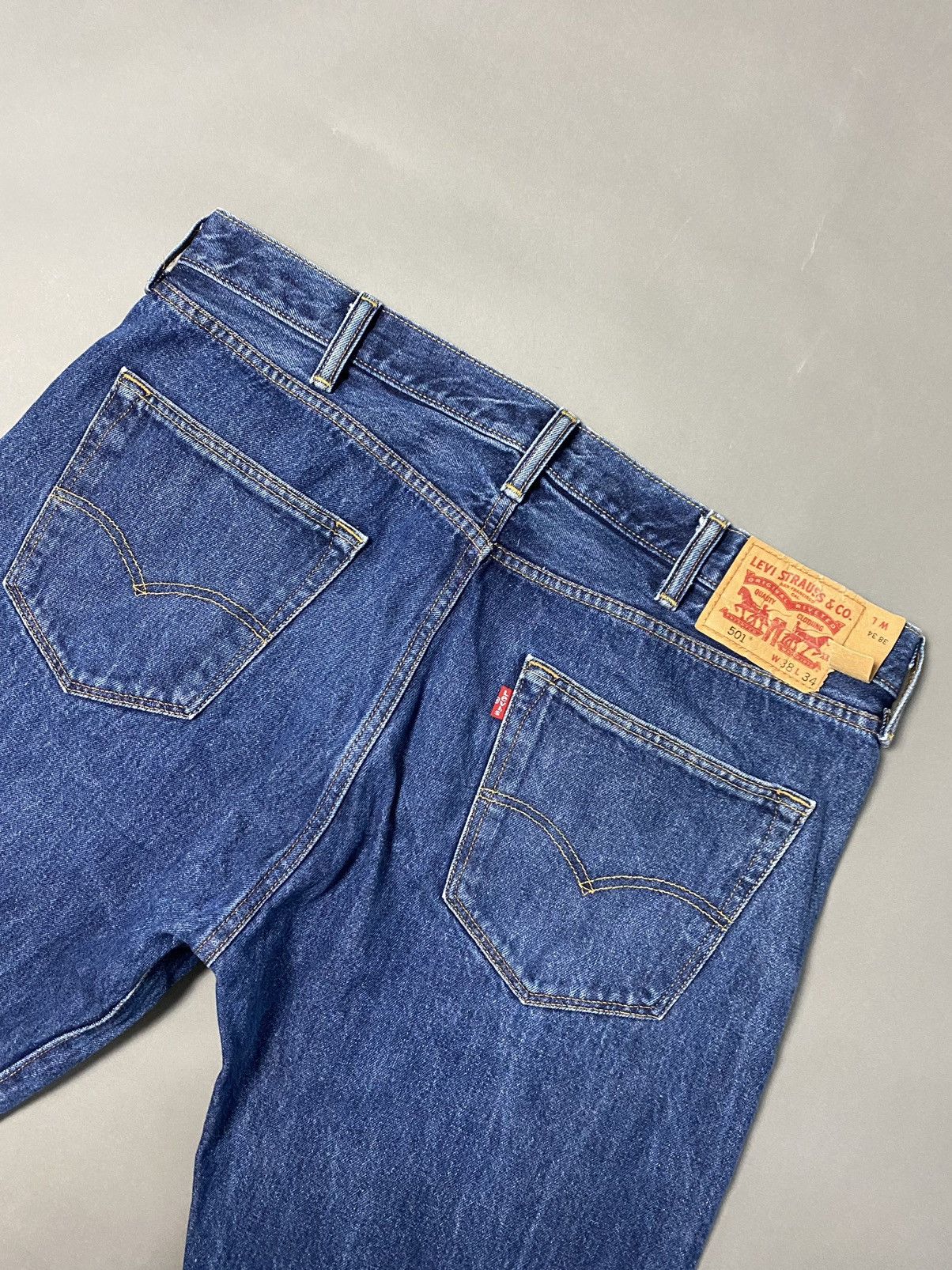 Levi's × Vintage Levi’s 501 vintage blue jeans denim pants Size US 38 / EU 54 - 3 Thumbnail