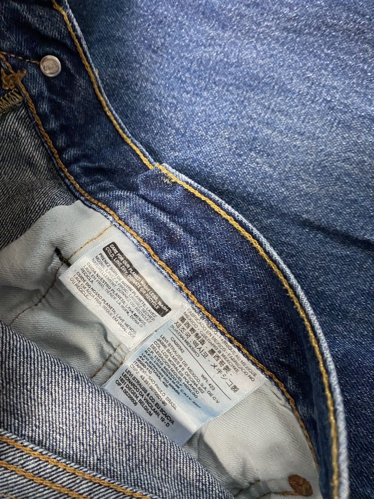 Levi's × Vintage Levi’s 501 vintage blue jeans denim pants Size US 38 / EU 54 - 7 Thumbnail