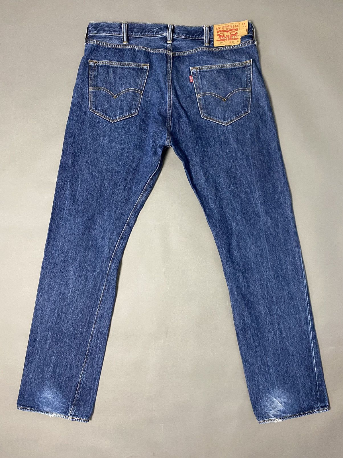 Levi's × Vintage Levi’s 501 vintage blue jeans denim pants Size US 38 / EU 54 - 1 Thumbnail