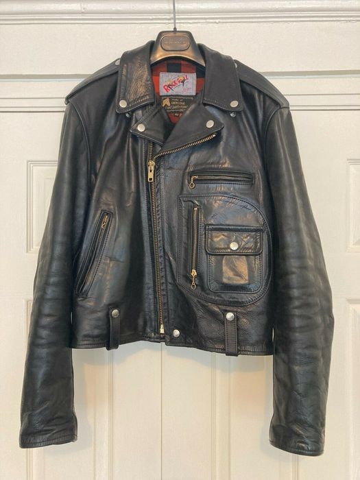 Aero Leather Buco J-24 black horsehide leather jacket | Grailed
