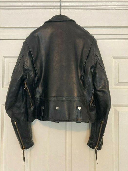 Aero Leather Buco J-24 black horsehide leather jacket | Grailed